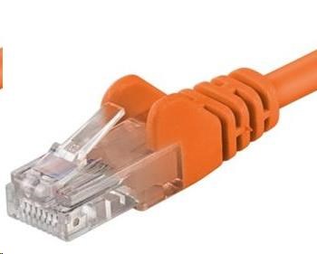 PREMIUMCORD Patch kabel UTP RJ45-RJ45 CAT5e 7m oranžová