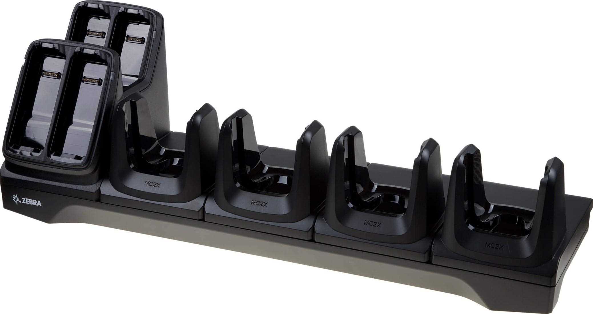 Zebra charging station, 4 slots
