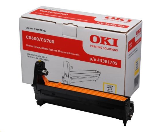 Oki Obraz. válec pro žlutý toner do C5600/C5700 (20k)