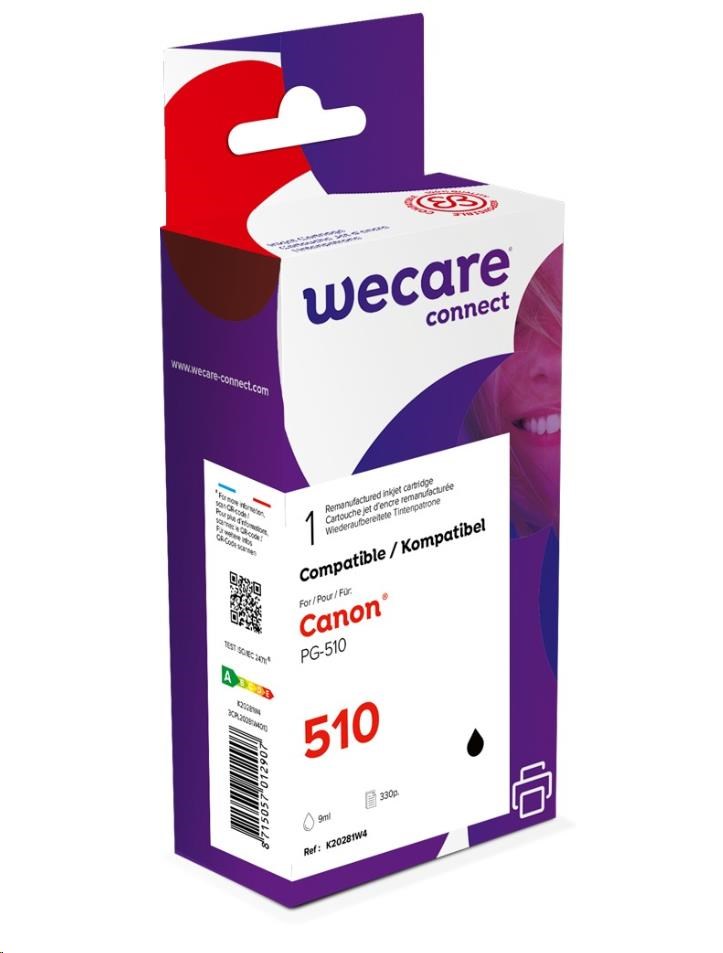 WECARE ARMOR cartridge pro CANON Pixma MP250, MP270 (PG510) černá 9ml, 270 str