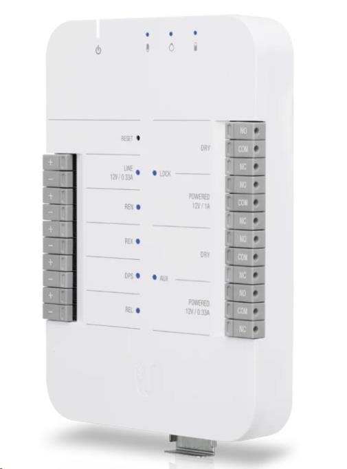 UBNT UniFi Access Hub [4x 10/100/1000, 802.3bt, 3xPoE-Out, PoE-In]