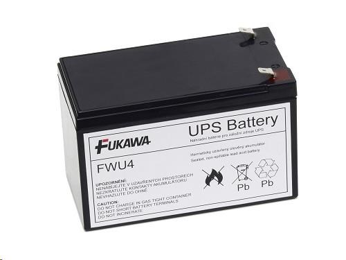 Baterie - FUKAWA FWU-4 náhradní baterie za RBC4 (12V12Ah)