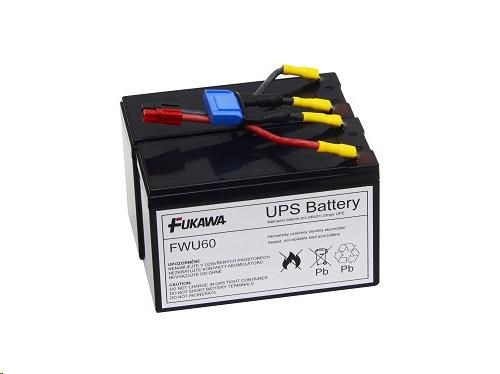 Baterie - FUKAWA FWU-60 náhradní set baterií za RBC60 (12V/7Ah, 2ks)