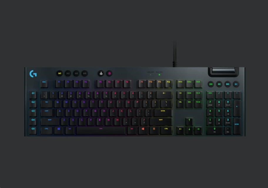 Logitech klávesnice G815 LIGHTSYNC RGB Mechanical Gaming Keyboard