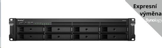 Synology RS1221RP+ RackStation (4C/Ryzen V1500B/2,2GHz/4GBRAM/8xSATA/2xUSB3.2/4xGbE/1xPCIe/RP)