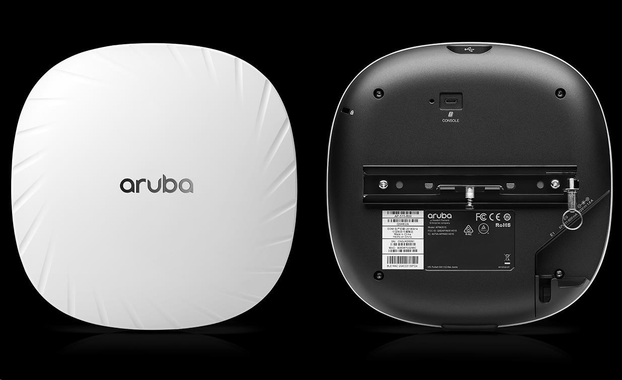 Aruba AP-535 (RW) Dual Radio 4x4:4 802.11ax Internal Antennas Unified Campus AP