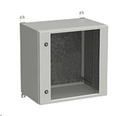 Solarix rozvaděč nástěnný venkovní LC-20 12U 600x500mm, dveře sklo, LC-20-12U-65-11-G
