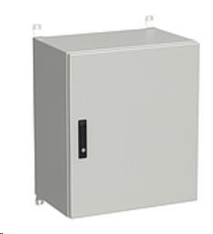 Solarix rozvaděč nástěnný venkovní LC-20 15U 600x300mm, dveře plech, LC-20-15U-63-22-G