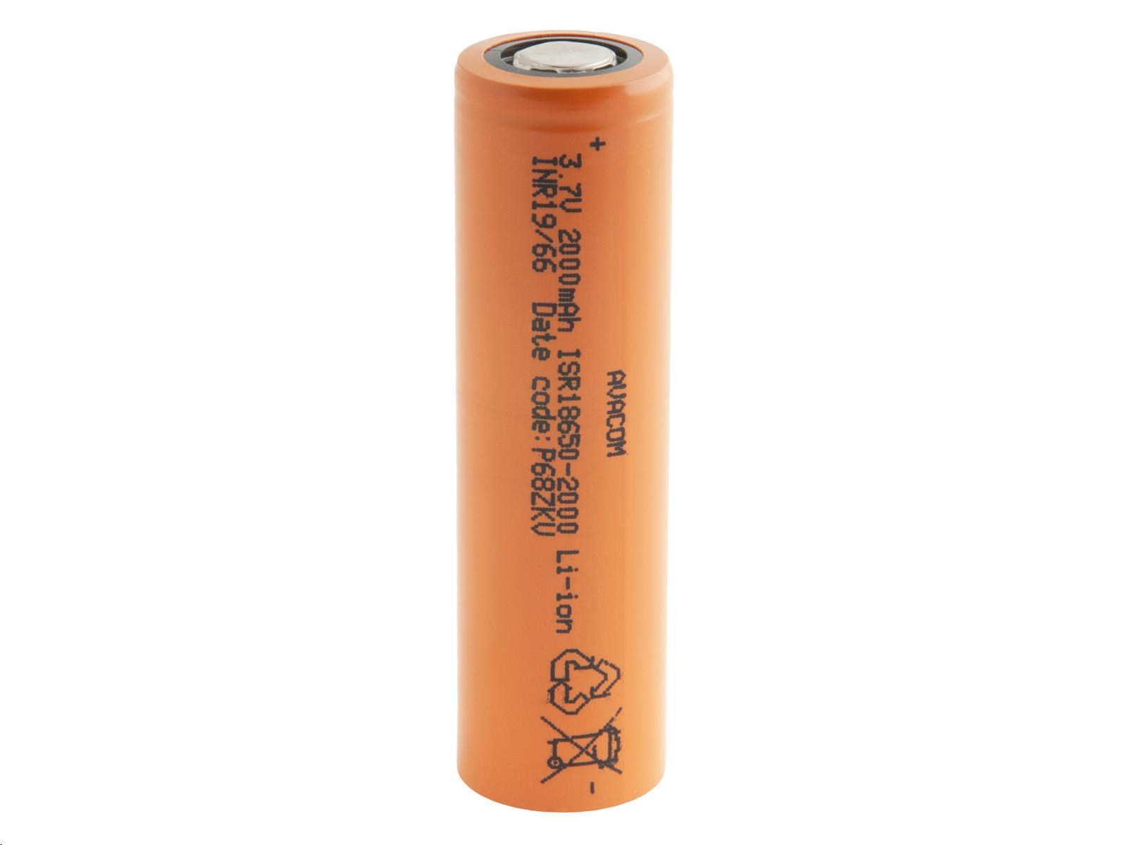 AVACOM Nabíjecí průmyslová baterie 18650 AVACOM 2000mAh 3,7V Li-Ion