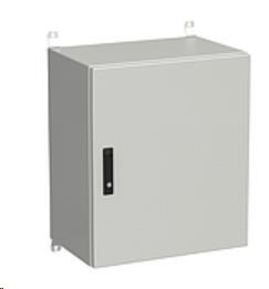 Solarix rozvaděč nástěnný venkovní LC-20 15U 600x600mm, dveře plech, LC-20-15U-66-22-G