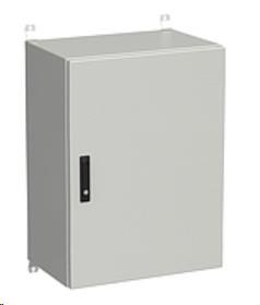 Solarix rozvaděč nástěnný venkovní LC-20 18U 600x500mm, dveře plech, LC-20-18U-65-22-G
