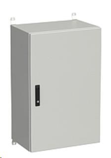 Solarix rozvaděč nástěnný venkovní LC-20 21U 600x300mm, dveře plech, LC-20-21U-63-22-G