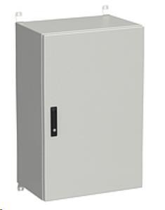 Solarix rozvaděč nástěnný venkovní LC-20 21U 600x400mm, dveře plech, LC-20-21U-64-22-G
