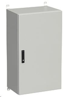 Solarix rozvaděč nástěnný venkovní LC-20 24U 600x300mm, dveře plech, LC-20-24U-63-22-G