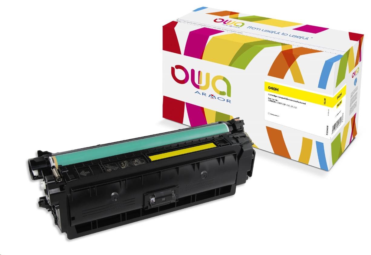 ARMOR toner pro Canon i-SENSYS LBP-710 Cx, 712 Cdn, 712 Cx, 712 Cdn (CRG040H Y), žlutá/yellow, 10000 str