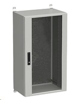 Solarix rozvaděč nástěnný venkovní LC-20 24U 600x400mm, dveře sklo, LC-20-24U-64-12-G