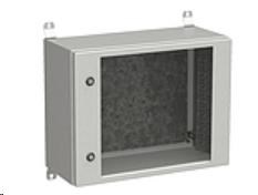 Solarix rozvaděč nástěnný venkovní LC-20 9U 600x300mm, dveře sklo, LC-20-9U-63-11-G