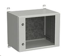 Solarix rozvaděč nástěnný venkovní LC-20 9U 600x600mm, dveře sklo, LC-20-9U-66-11-G