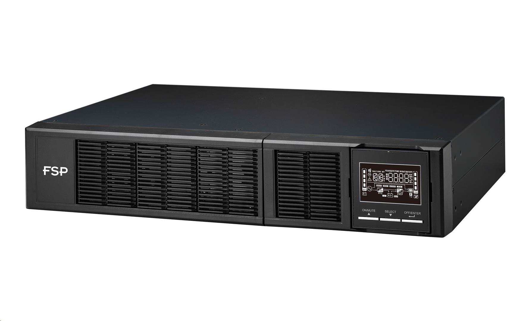 Fortron UPS Clippers RT 3K, 3000 VA/3000 W, online