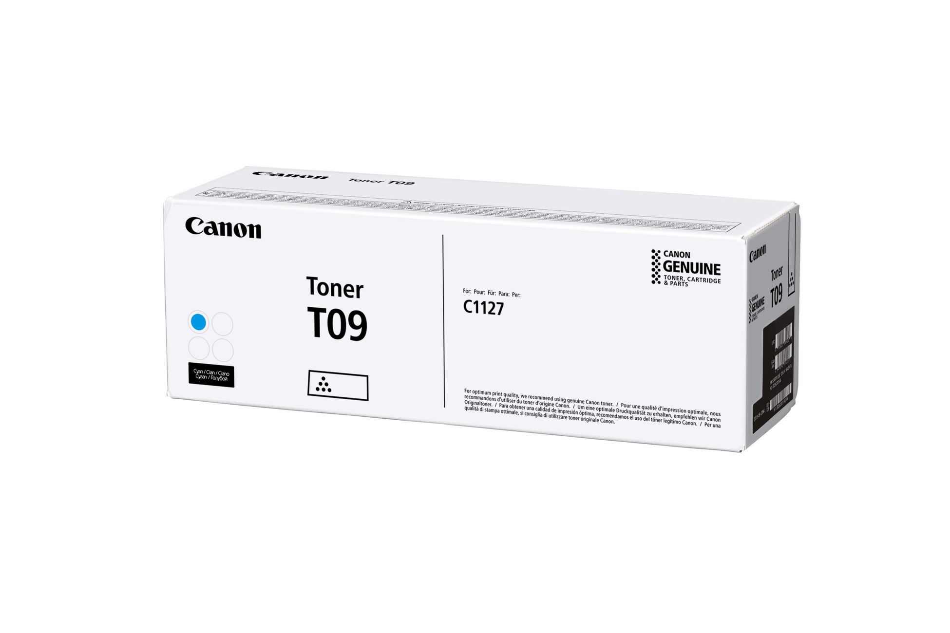 CANON toner T09C azurová pro i-Sensys X C1127P , C1127I a C1127IF (5 900 str.)