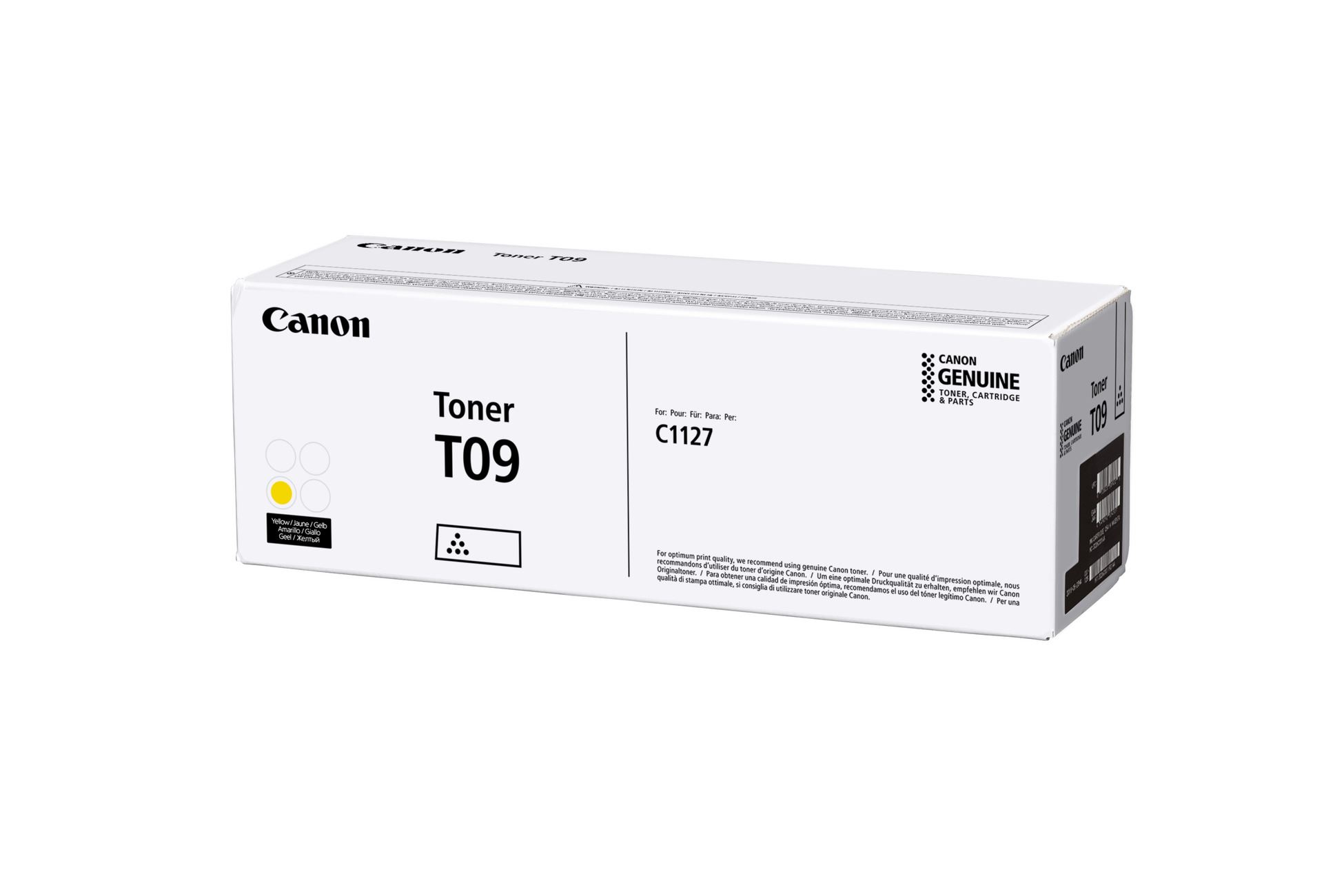 CANON toner T09Y žlutá pro i-Sensys X C1127P , C1127I a C1127IF (5 900 str.)