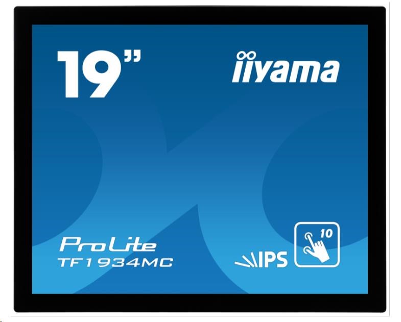 iiyama ProLite TF1934MC-B7X, 48.3 cm (19''), Projected Capacitive, 10 TP, black