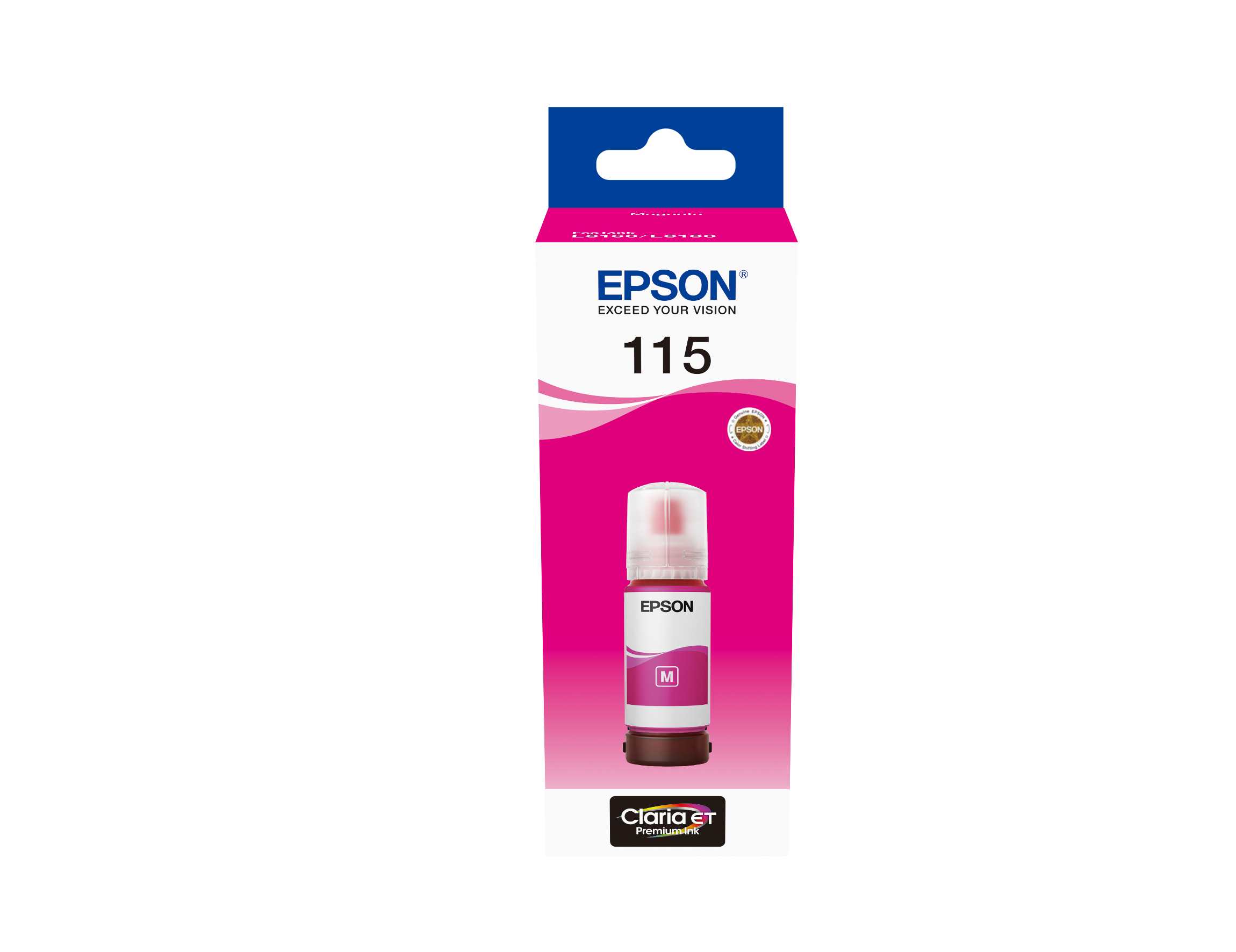 EPSON ink bar 115 EcoTank Magenta ink bottle