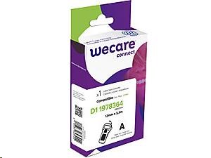 WECARE ARMOR páska pro DYMO 1978364, černá/bílá, 12mm x 5.5m