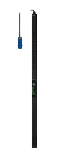 APC Easy PDU, Switched, ZeroU, 16A ,230V, (20)C13 & (4)C19, IEC 60309 16A 2P + E (3m)