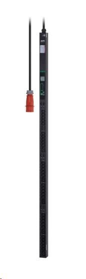 APC Easy PDU, Switched, Zero U, 22kW, 230V, (30)C13 & (6)C19, IEC 60309 32A 3P + N + PE (2m)