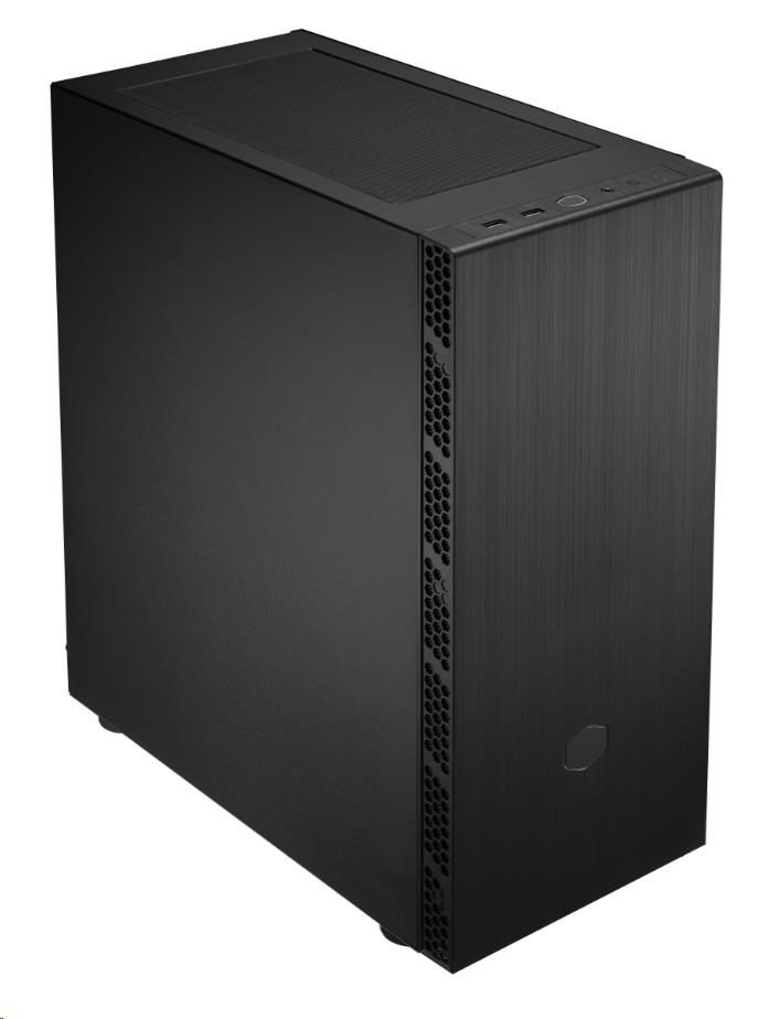 Cooler Master case MasterBox MB600L V2 Steel, ATX, 1x 120mm Fan, Černá
