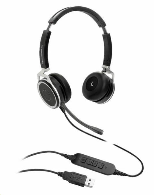 Grandstream GUV3005 náhlavní souprava na obě uši s USB konektorem