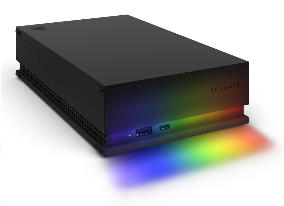 SEAGATE HDD 8TB FIRECUDA GAMING HUB, USB 3.2 Gen1 Typ-C/A