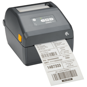 Zebra ZD421c, cartridge, 12 dots/mm (300 dpi), RTC, EPLII, ZPLII, USB, USB Host, BT, Wi-Fi, grey