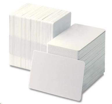 Zebra Premier Plus ID Card - 5x100ks - White - Polyvinyl Chloride (PVC)