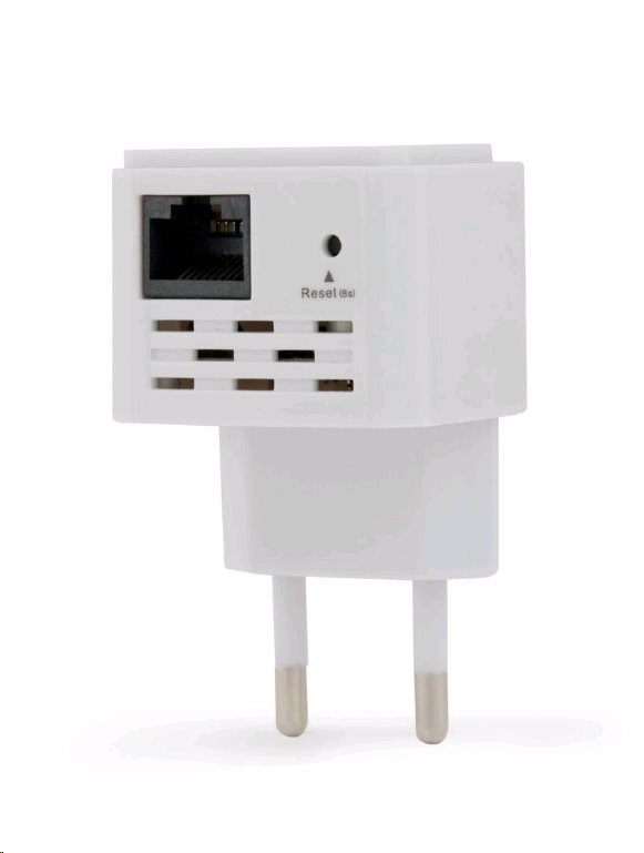 GEMBIRD Wifi repeater WNP-RP300-03 300 Mbps, bílá