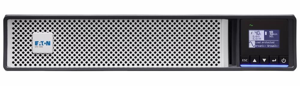 Eaton 5PX 1500i RT2U Netpack G2, Gen2 UPS 1500VA / 1500W, 8 zásuvek IEC, rack/tower, se síťovou kartou
