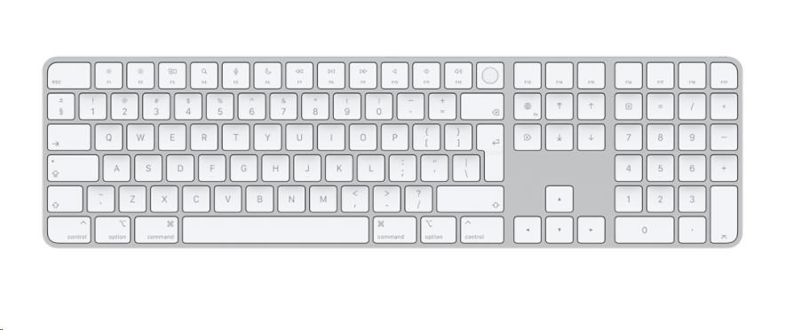 APPLE Magic Keyboard with Touch ID and Numeric Keypad for Mac computers with Apple silicon - International English