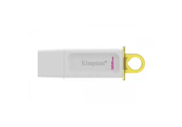 Kingston Flash Disk 128GB USB3.2 Gen1 DataTraveler Exodia (White + Yellow)