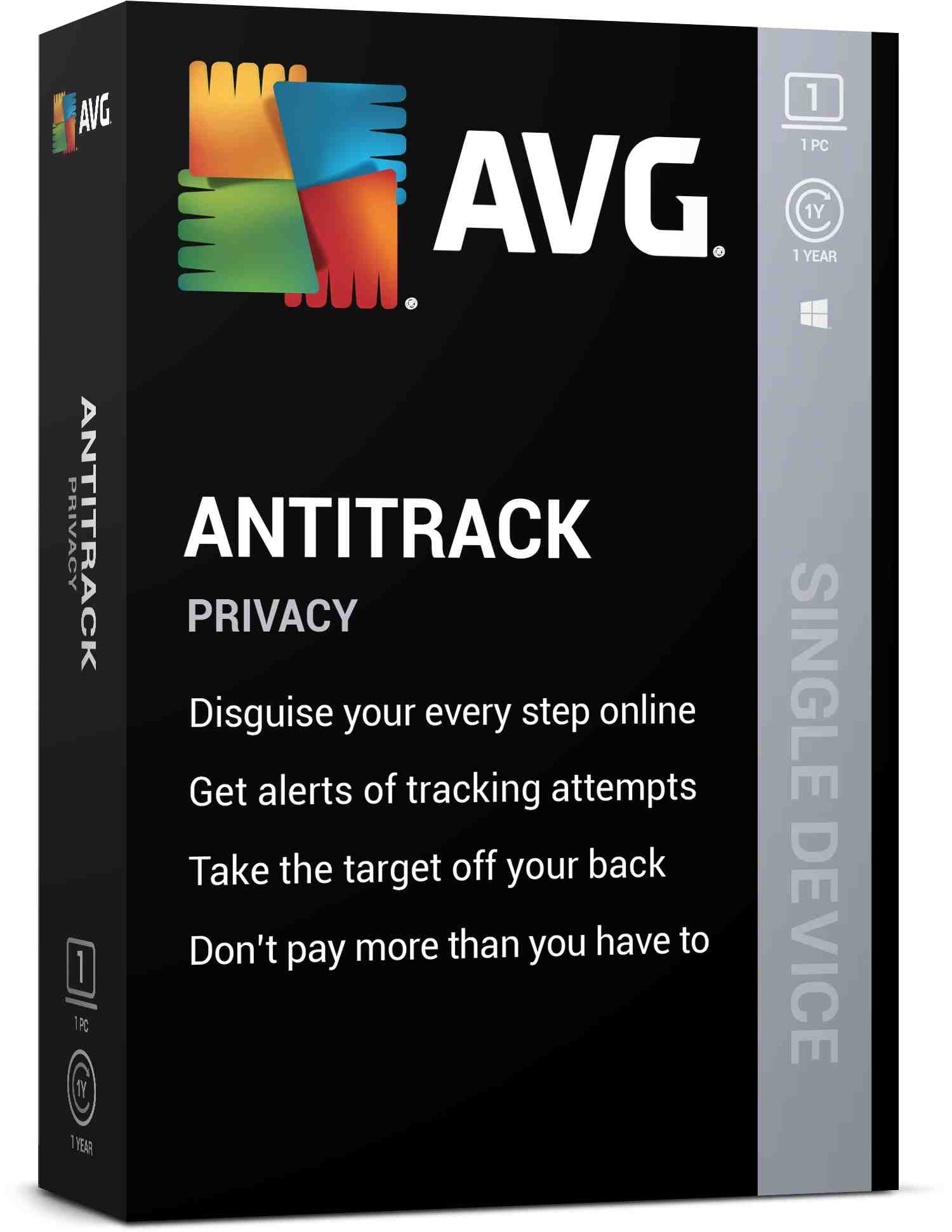 _Nová AVG AntiTrack - 1 zařízení na 12 měsíců