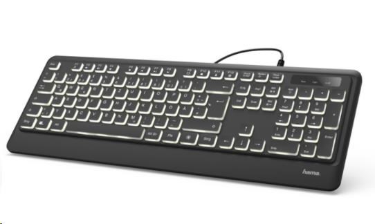 Hama podsvícená klávesnice KC-550