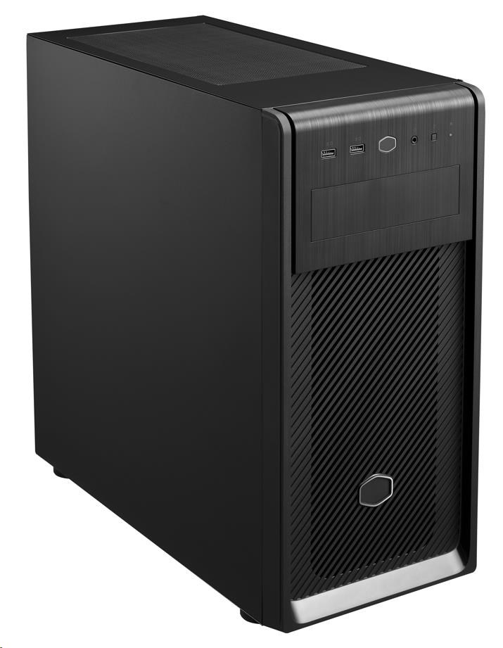 Cooler Master case Elite 500 ODD, ATX, 1x 120mm Fan, Černá