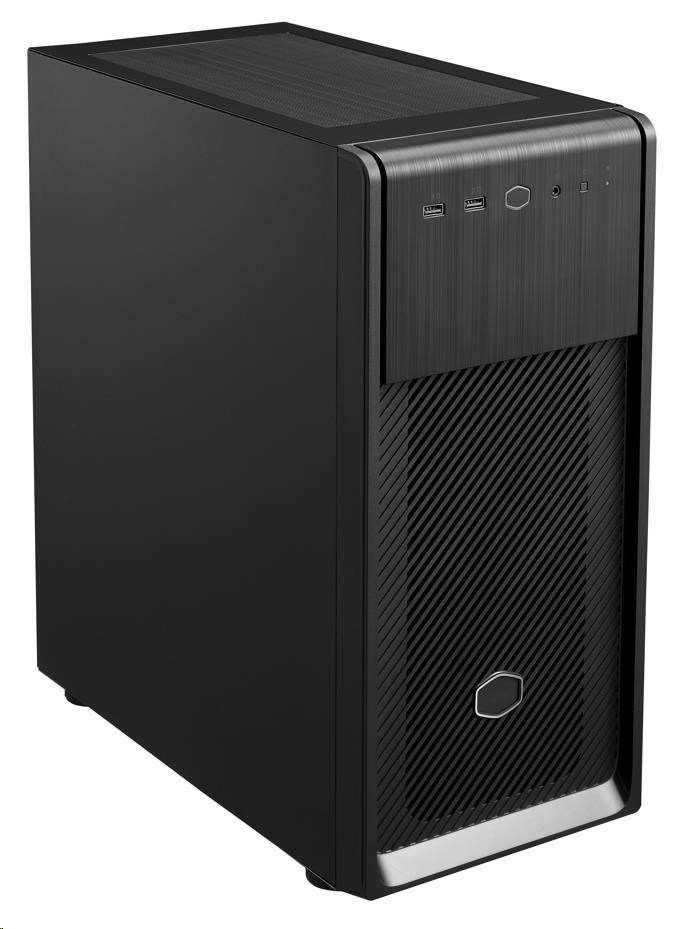 Cooler Master case Elite 500, ATX, 1x 120mm Fan, Černá