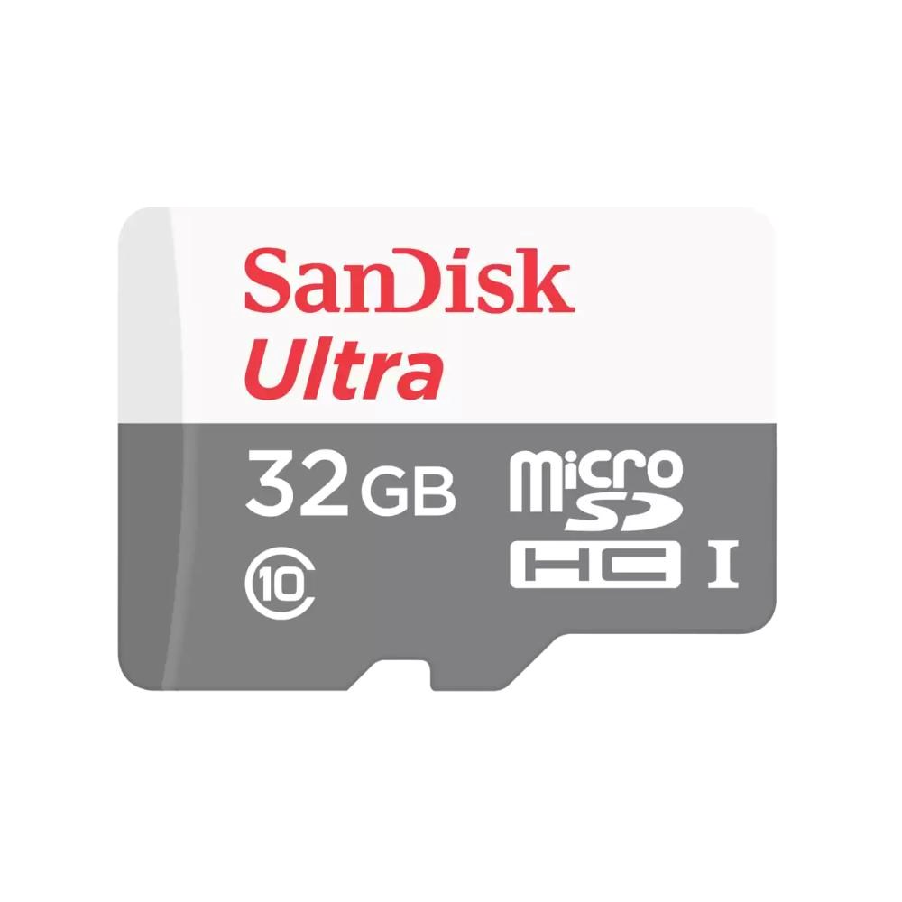 SanDisk MicroSDHC karta 32GB Ultra (100MB/s, Class 10, Android) + adaptér