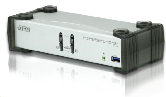 ATEN 2-port DisplayPort KVMP USB3.0, audio