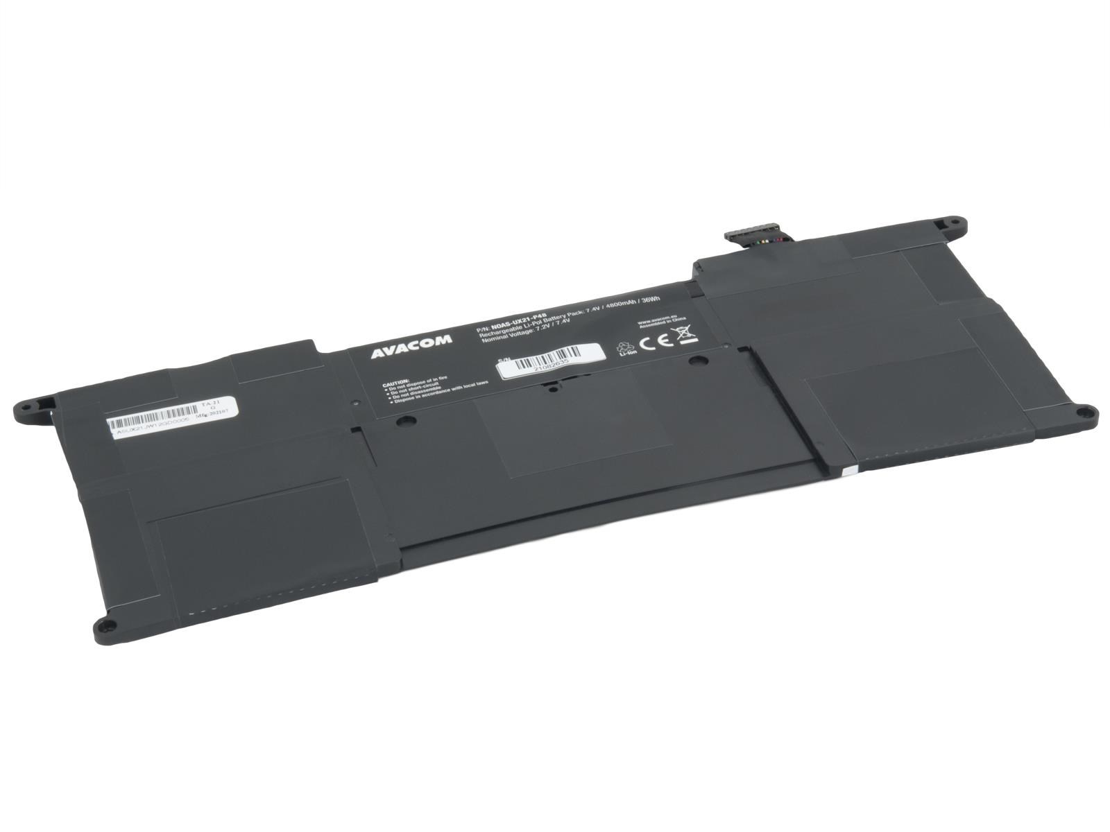 AVACOM Asus Zenbook UX21E Li-Pol 7,4V 4800mAh 36Wh