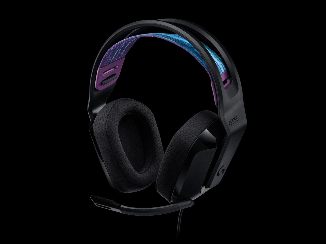 Logitech Wired Gaming Headset G335, black