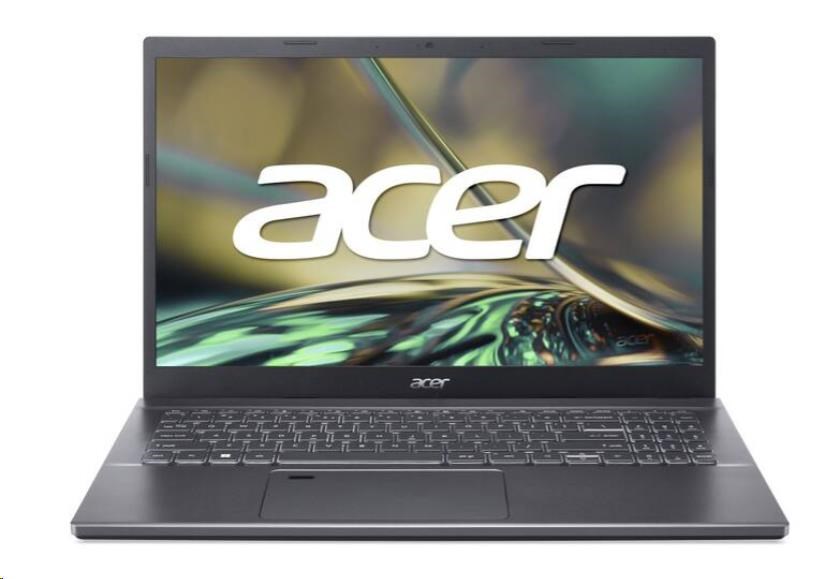 ACER NTB Aspire 5 (A515-57-76CA) - i7-1255U,15.6" IPS FHD,16GB,1TBSSD,Iris Xe Graphics,W11H,Šedá