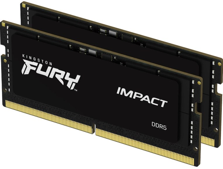 KINGSTON SODIMM DDR5 64GB (Kit of 2) 4800MT/s CL38 FURY Impact