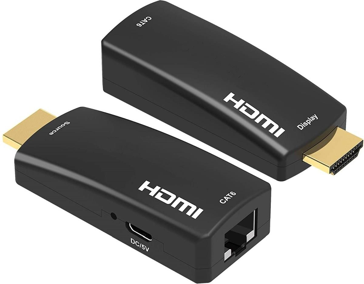 PREMIUMCORD HDMI FULL HD 1080p extender na 50m přes jeden kabel Cat5e/6